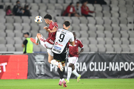 VIDEO | U Cluj - Rapid 0-0. Giuleştenii rămân neînvinşi în Superliga. Ambele echipe au ratat câte o ocazie imensă de gol