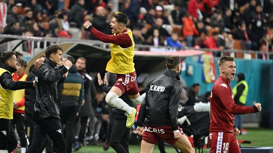 VIDEO | Dobre, luat la rost de fani, după gesturile obscene la adresa lui Dinamo. Reacţia căpitanului de la Rapid, la finalul victoriei din derby