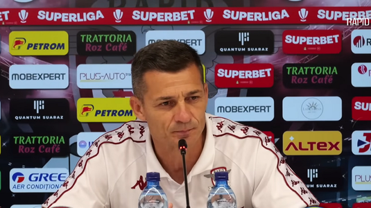 Costel Gâlcă, laude la adresa lui Prepeliţă înaintea partidei cu Slobozia: "Nu m-a surprins"! Antrenorul anunţă reveniri în lotul Rapidului