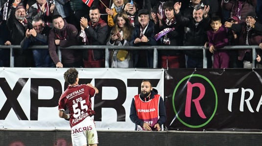 VIDEO | Ghinion pentru Gâlcă! Jucătorul "de regulă" al Rapidului s-a accidentat în meciul cu Slobozia