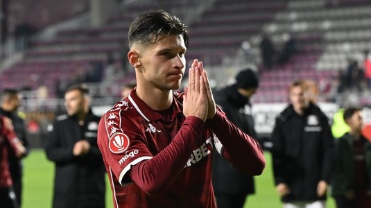 Alex Dobre străluceşte la Rapid! Căpitanul giuleştenilor, comparat cu cel mai bun marcator din istorie: "E idolul lui"