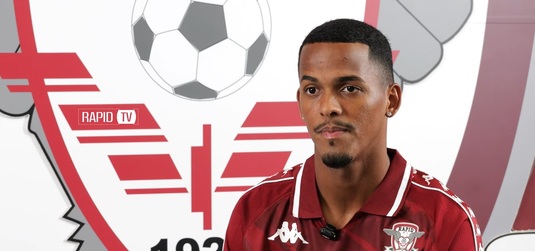 Povestea emoţionantă a brazilianului transferat de Rapid: "A trebuit să vând pâine. Aveam 12 ani, eram singur"