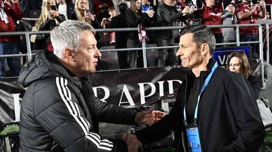 Costel Gâlcă a indicat momentul care a dus la prăbuşirea Rapidului cu U Cluj: “Acolo am pierdut”