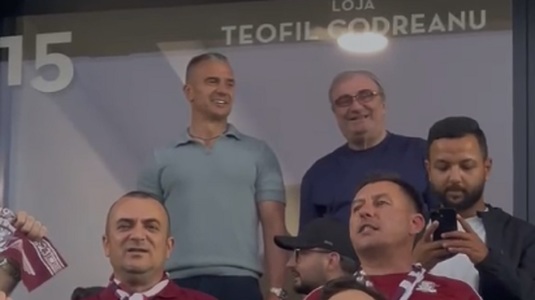 Pancu, apariţie surprinzătoare în Giuleşti, la Rapid - Craiova. Se află în ”război” cu CFR, club la care este încă sub contract | VIDEO