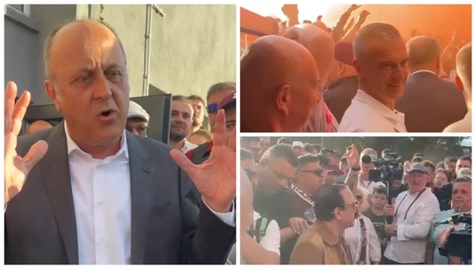 VIDEO | Boicot în Giuleşti la prezentarea lui Daniel Pancu! Dan Şucu s-a dus să le vorbească fanilor în mijlocul evenimentelor incredibile: "Băieţi, eu vă aştept"