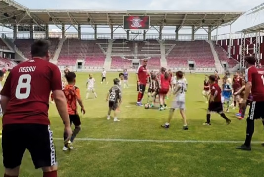 Copiii au învins legendele Rapidului în Giuleşti! Robert Niţă a dat verdictul după sosirea lui Daniel Pancu: "Eu spun că anul viitor..."