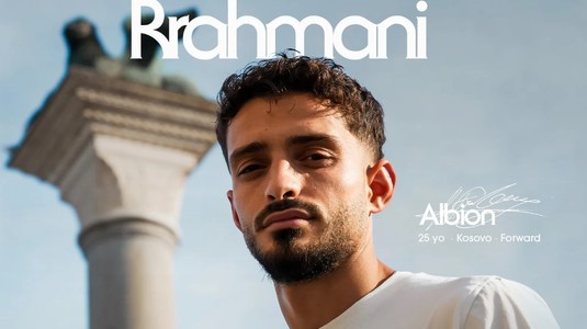 OFICIAL | Albion Rrahmani a prins transferul în Serie A! Câţi bani va încasa Rapidul