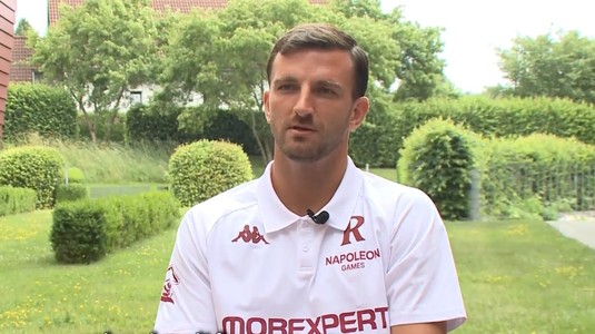 VIDEO | Noul căpitan al Rapidului a spus ce nu va face după ce Pancu i-a încredinţat banderola: "Sunt în relaţii bune cu toţi"