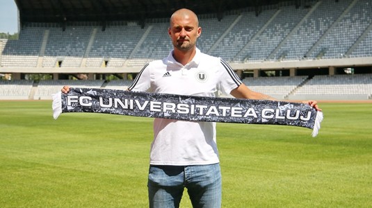 Gabi Tamaş şi-a chemat întăriri. Un fost jucător de la Hapoel Haifa a semnat cu Universitatea Cluj