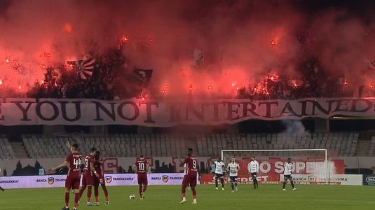 VIDEO | Atmosferă superbă în derby-ul U Cluj - CFR Cluj! Suporterii ardeleni "au aprins" Cluj Arena