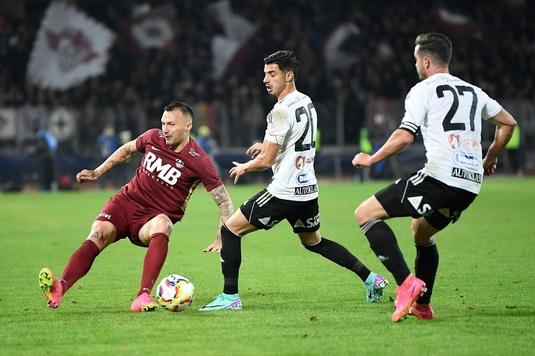 ”Mi-e cam ciudă”. Nemulţumirea lui Chipciu după U Cluj - CFR Cluj 1-1: ”Ar exploda, ca la Rapid”