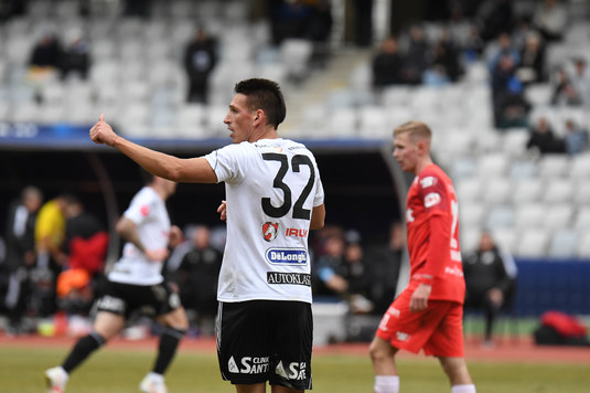 ”U” Cluj - Hermannstadt 1-0. Victorie şi calificare dramatică pentru ”Şepcile roşii”! Trupa lui Sabău au marcat în prelungiri şi vor juca în semifinalele Cupei României