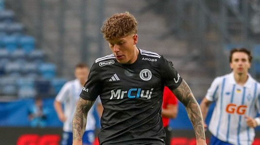 Se face transferul lui Andrei Coubiş! U Cluj, negocieri avansate cu o echipă din Anglia