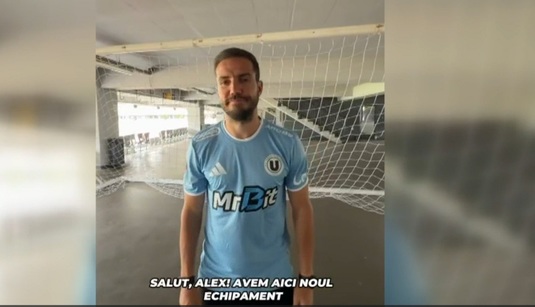 Alex Chipciu, cucerit de noul echipament al Universităţii Cluj! Veteranul a vorbit şi despre momentul retragerii