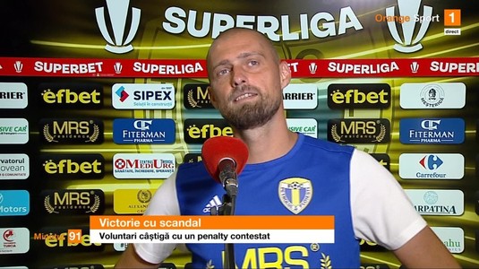 Tamaş, uluit de Găman. Ce l-a nemulţumit pe fundaşul Petrolului la faza penalty-ului: "Aceasta este întrebarea mea. De ce nu a făcut aşa?"