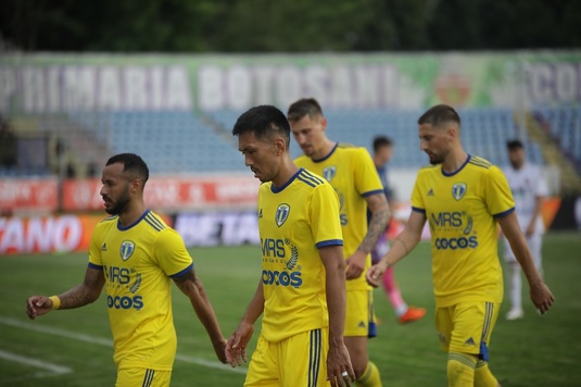 Florin Pîrvu, după Botoşani - Petrolul 1-1: ”Un meci nebun. Terenul, destul de denivelat, iarba cam mare”. Reacţia lui Grozav după penalty-ul ratat
