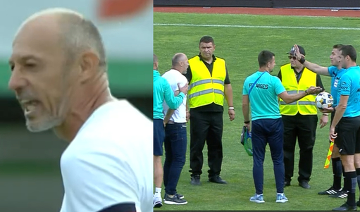 VIDEO | Bogdan Andone, criză de nervi. Antrenorul a cedat nervilor şi s-a dus "glonţ" la arbitru