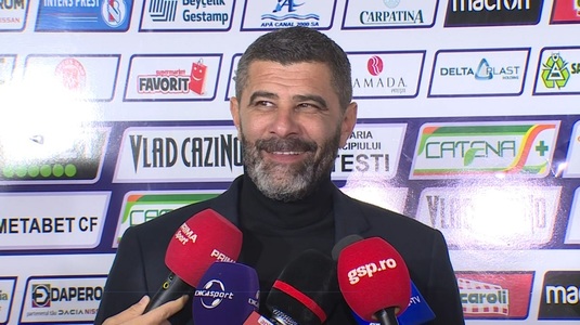 Dani Coman s-a amuzat când a auzit declaraţia jucătorului, după FC Argeş - Dinamo: "Eu am gândit pe termen lung, nu doar pe acest sezon"