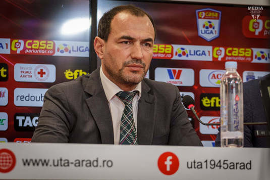 Ionuţ Badea vrea să o ducă pe UTA Arad în play-off! ”Îmi propun obiective mari”