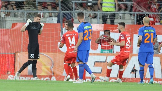 VIDEO | UTA 2-1 FCSB. Prima înfrângere în campionat pentru vicecampioana României! Echipa lui Charalambous a terminat meciul în nouă oameni