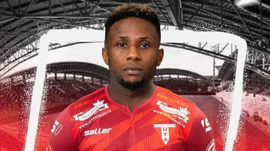 OFICIAL | UTA Arad a achiziţionat un atacant din Nigeria! Ezekiel Imoh a semnat