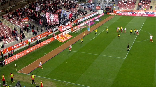 CCA a explicat golul anulat în mod eronat celor de la UTA în meciul cu U Cluj. Arădenii au reacţionat: "Noi rămânem tot supăraţi şi fără nimic"