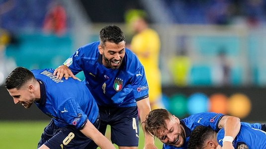 EURO 2020 | Italia - Elveţia 3-0! Italienii îşi distrug adversara şi se califică în optimile de finală la EURO