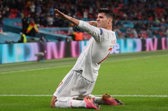 Euro 2020 | În timpul regulamentar a fost erou! Performanţa reuşită de Morata în semifinala contra Italiei
