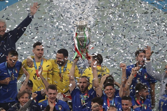 Ce sumă a obţinut Italia după ce a câştigat EURO 2020 şi cu cât se aleg fotbaliştii lui Roberto Mancini. Şi starurile Angliei sunt premiate