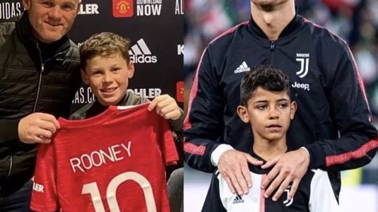 ”Football Heritage” Cristiano Ronaldo Jr va juca la Manchester United. Îl va avea coechipier pe Kai Rooney