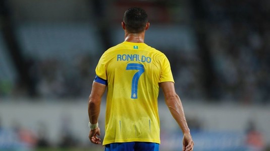 Cristiano Ronaldo, "dezlănţuit" în drumul spre vestiar la pauza meciului din Liga Campionilor Asiei
