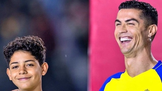 Pe urmele tatălui. Fiul lui Cristiano Ronaldo, convocat la naţionala U16 a Portugaliei