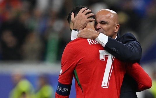 Cristiano Ronaldo, schimbat în plin meci! Roberto Martinez şi-a explicat decizia, după calificarea Portugaliei: ”De aia l-am scos”