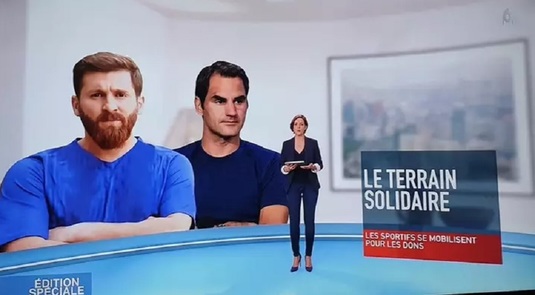 FOTO & VIDEO | Gafă incredibilă a unei televiziuni din Franţa! Sosia lui Messi a apărut la TV în locul starului argentinian. Cum a fost posibil