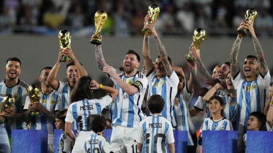 VIDEO | Messi, execuţie superbă la golul 800 din carieră. Show total la sărbătoarea argentinienilor în cinstea Cupei Mondiale câştigate în Qatar