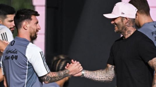 Cum poate vorbi un patron de fotbal despre jucătorul său. Beckham a dezvăluit totul despre Messi: ”Se supără”