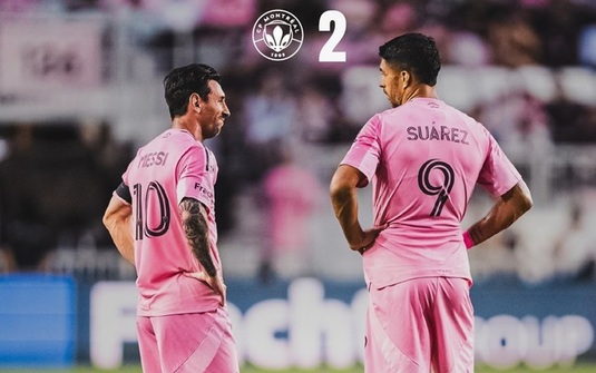 VIDEO | Messi şi Suarez au marcat câte două goluri pentru Inter Miami. Prestaţii de gală pentru superstarurile fotbalului mondial