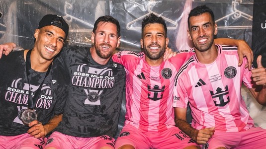 Lionel Messi, campion pentru prima oară în MLS, cu Inter Miami. A fost ultimul meci pentru Alba şi Busquets