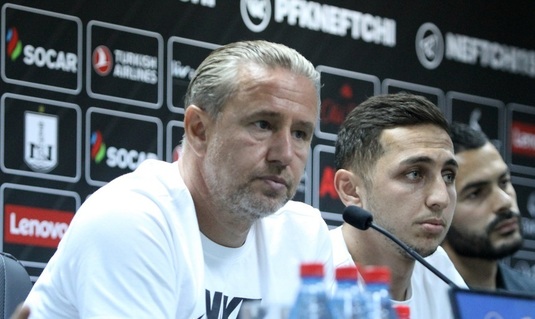 Laurenţiu Reghecampf, după ce a reuşit minunea în Conference League: "Da, promit asta". Netfci Baku a revenit în deplasare de la 0-2