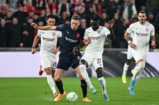 CFR Cluj, veste uriaşă pentru încă o victorie răsunătoare cu Slavia Praga. Antrenorul cehilor: ”Este cea mai dificilă perioadă pe care o experimentez”