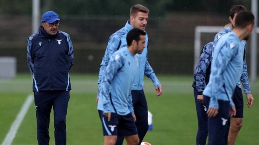 ”Am văzut ultimele meciuri ale acestei echipe”. Ce concluzii a tras Maurizio Sarri despre CFR Cluj înaintea duelului de pe Olimpico: ”Toate au fost aşa”