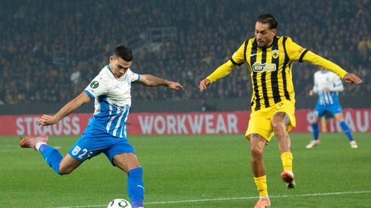 LIVE TEXT | AEK Atena - Universitatea Craiova, acum, în Conference League. Elenii au redus din diferenţă. Calificarea, iminentă pentru olteni