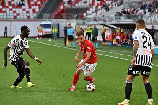 U Cluj – Brann 2-2, în turul II preliminar Conference League. Revenire în două minute prin Lukic şi Pinho. Ştefănescu a trecut pe lângă victorie