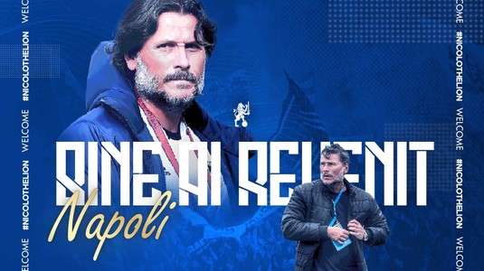 OFICIAL | Nicolo Napoli este antrenorul lui FC U Craiova 1948! Anunţul făcut de olteni