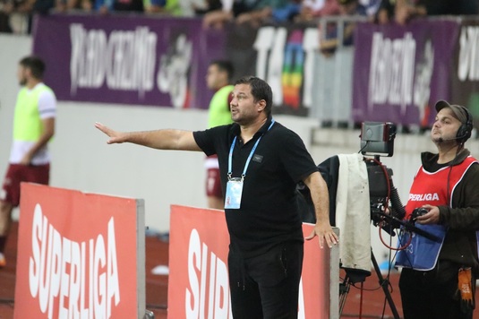 Marius Croitoru îşi felicită jucătorii după victoria cu Rapid: ”Au fost incredibil de buni”. Mesaj special pentru un fost elev de-al său de la FC Botoşani