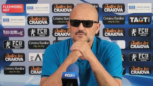 FCU Craiova 1948 are un nou antrenor. Alesul lui Adrian Mititelu este italian, dar nu Nicolo Napoli