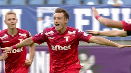 VIDEO | Victorie spectaculoasă obţinută de UTA la FCU Craiova. Arădenii s-au impus cu 3-2