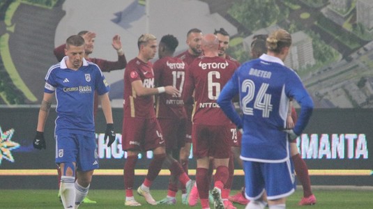VIDEO | FCU Craiova 1948 - CFR Cluj 1-3. Oltenii lui Mititelu mai au şanse minime să ajungă în play-off. Trupa lui Mutu pune presiune pe Rapid şi FCSB