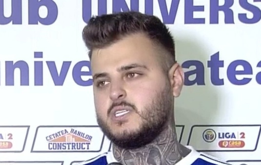 Mititelu junior, uluit de cuvintele fotbalistului său: "Are declaraţii tâmpite şi tulburări de personalitate". Cine l-a deranjat pe fiul patronului de la FCU Craiova