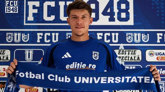 OFICIAL | FCU Craiova anunţă venirea fundaşului Răzvan Bălaşa
